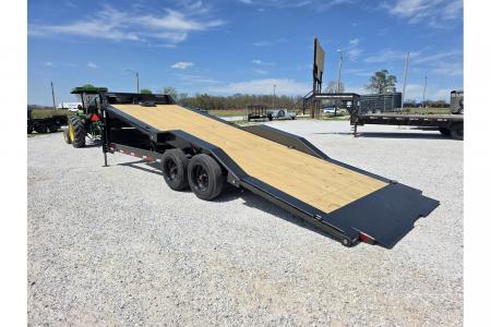 New 2026 MAXX-D 102x24 TANDEM 18K GN FULL TILT W/ DRIVE OVER FENDERS, WINCH PLATE & WIRELESS REMOTE