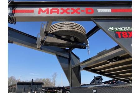 New 2026 MAXX-D 102x24 TANDEM 18K GN FULL TILT W/ DRIVE OVER FENDERS, WINCH PLATE & WIRELESS REMOTE