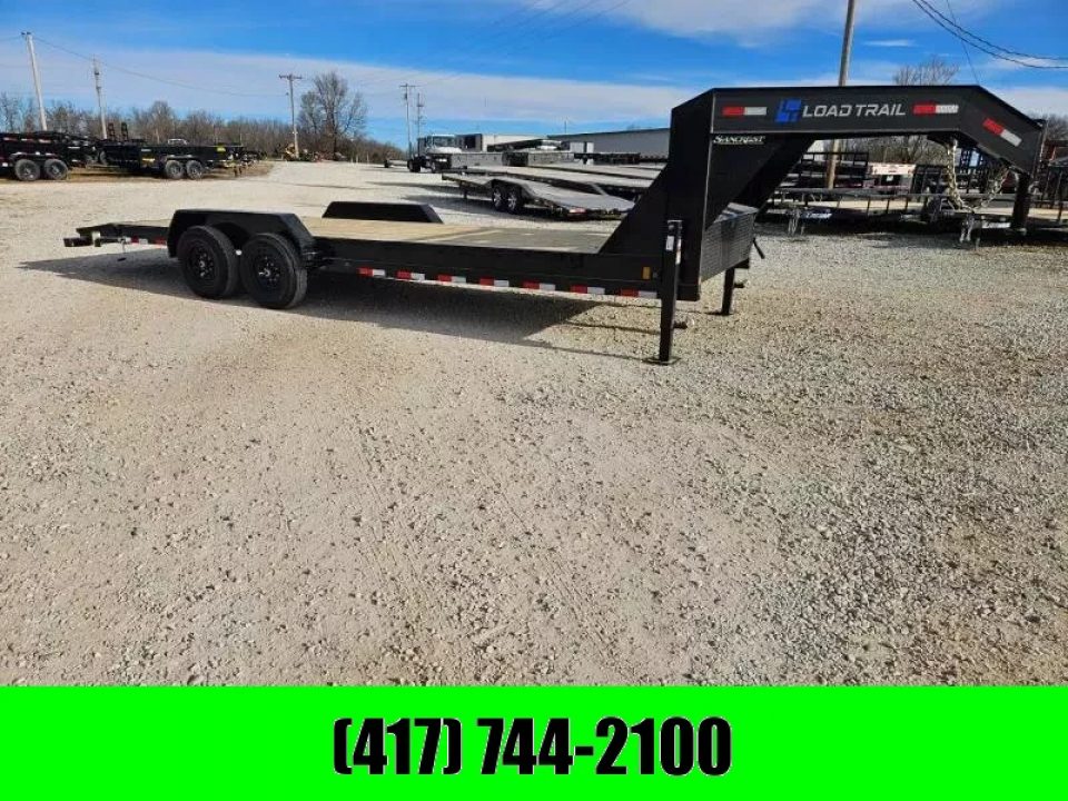 New 2026 Load Trail 83X24 TANDEM 14K EQUIPMENT HAULER W/2' DOVE & SLIDEOUT RAMPS
