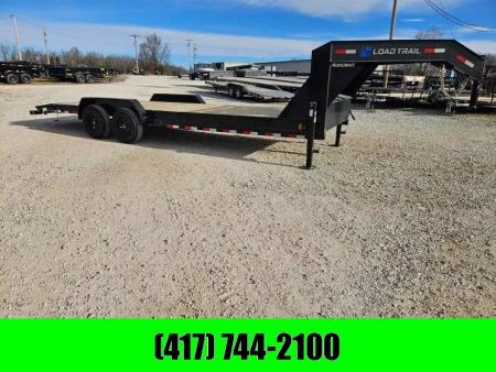 New 2026 Load Trail 83X24 TANDEM 14K EQUIPMENT HAULER W/2' DOVE & SLIDEOUT RAMPS