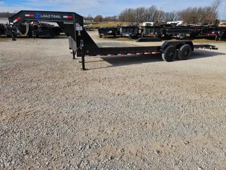 New 2026 Load Trail 83X24 TANDEM 14K EQUIPMENT HAULER W/2' DOVE & SLIDEOUT RAMPS