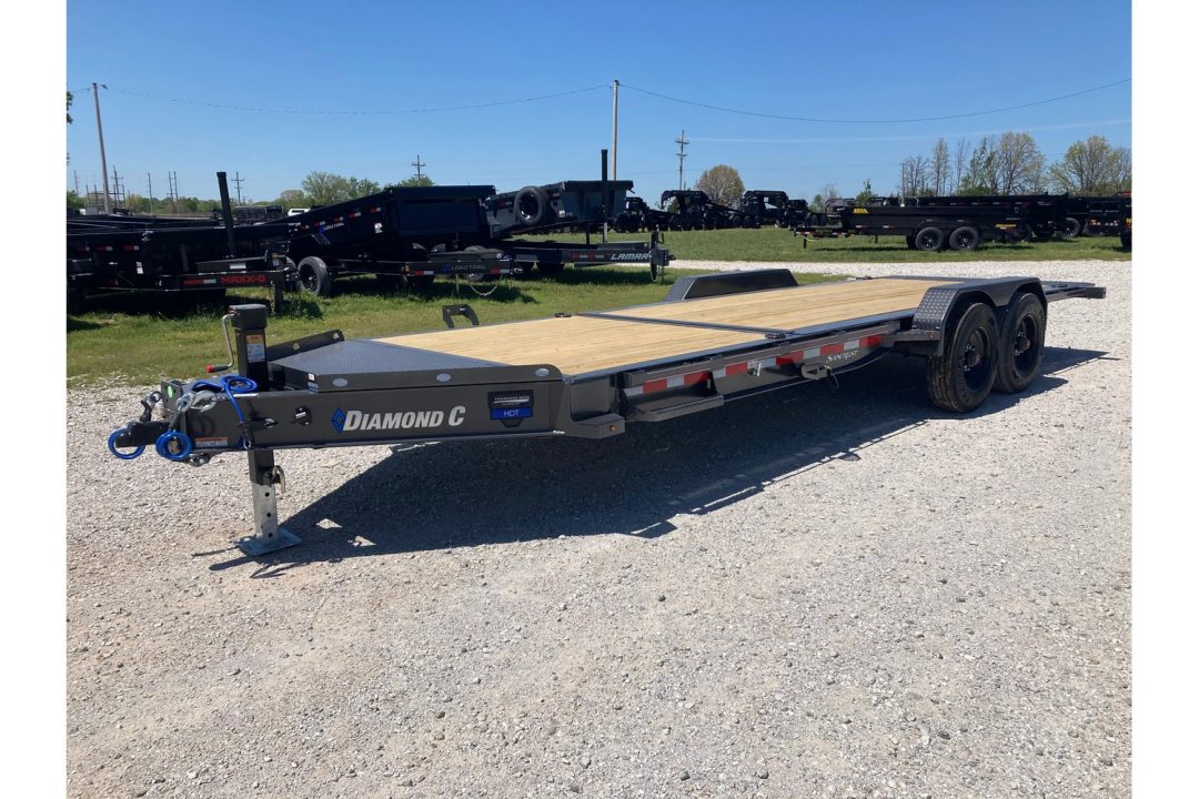 New 2026 Diamond C Trailers 82X22 TANDEM 20K TILT W/ 6' STATIONARY DECK, 16' TILT DECK & LARGE TOOL BOX