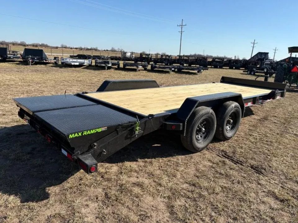 New 2026 Load Trail 83x22 Tandem 14K Equipment Trailer W/ Max Ramps