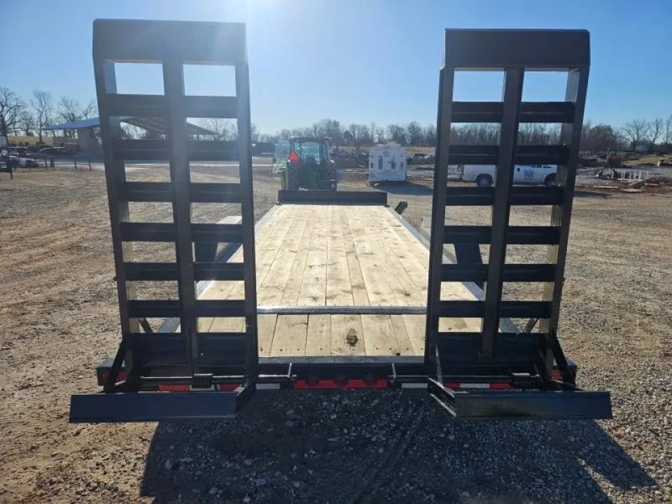 New 2026 Load Trail 83x22 TANDEM 14K EQUIPMENT HAULER W/8" I-BEAM FRAME TOOL TRAY & WIDE STANDUPS