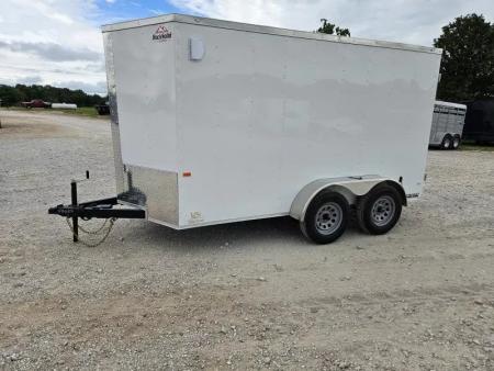 New 2026 Rock Solid Cargo 6X12 TANDEM 7K CARGO W/6'6" HEIGHT & BARN DOORS