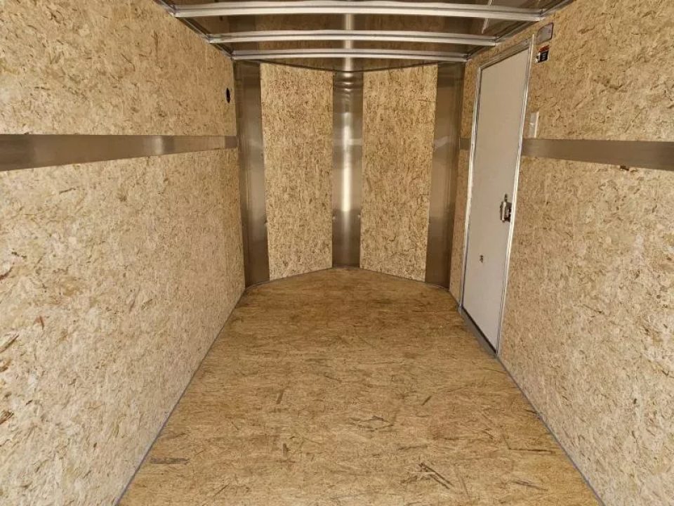 New 2025 H and H Trailer 6X10 SINGLE AXLE CARGO W/RAMP DOOR & 6FT HEIGHT