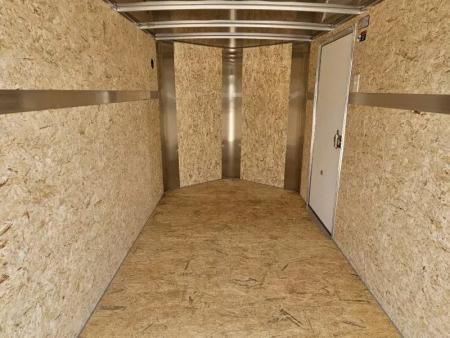 New 2025 H and H Trailer 6X10 SINGLE AXLE CARGO W/RAMP DOOR & 6FT HEIGHT