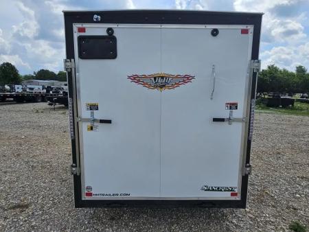 New 2025 H and H Trailer 6X10 SINGLE AXLE CARGO W/RAMP DOOR & 6FT HEIGHT