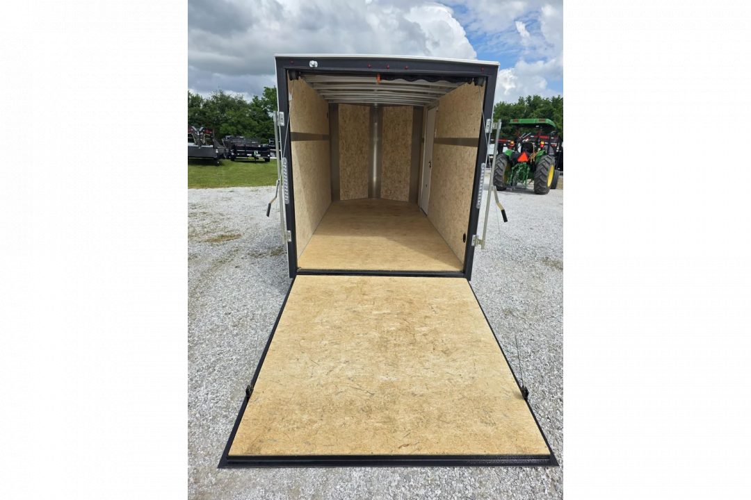New 2025 H and H Trailer 6x12 Tandem Cargo w/ Ramp Door & 6'6 Interior Height