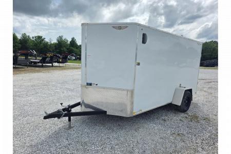 New 2025 H and H Trailer 6x12 Tandem Cargo w/ Ramp Door & 6'6 Interior Height