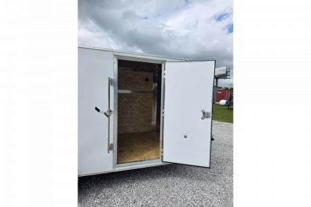 New 2025 H and H Trailer 6x12 Tandem Cargo w/ Ramp Door & 6'6 Interior Height