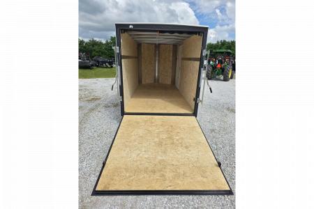 New 2025 H and H Trailer 6x12 Tandem Cargo w/ Ramp Door & 6'6 Interior Height