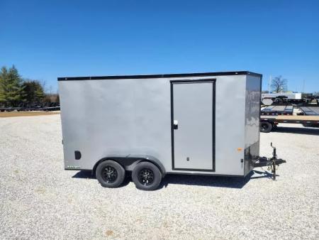 New 2026 Rock Solid Cargo 7x14 Tandem 7K Cargo w/ Ramp Door & 7' Interior Height