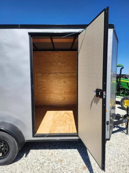 New 2026 Rock Solid Cargo 7x14 Tandem 7K Cargo w/ Ramp Door & 7' Interior Height