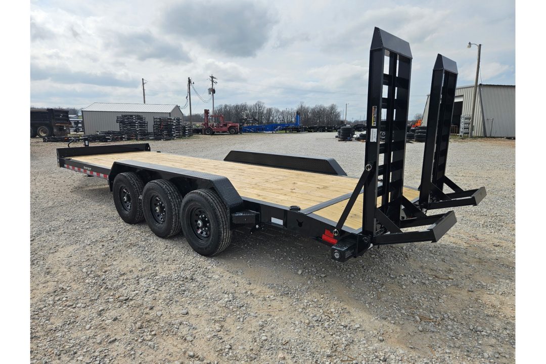 New 2026 Load Trail 83X24 TRIPLE 21K EQUIPMENT HAULER W/14PLY & WIDE STANDUPS