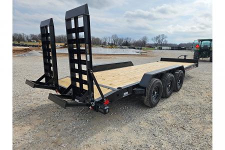 New 2026 Load Trail 83X24 TRIPLE 21K EQUIPMENT HAULER W/14PLY & WIDE STANDUPS