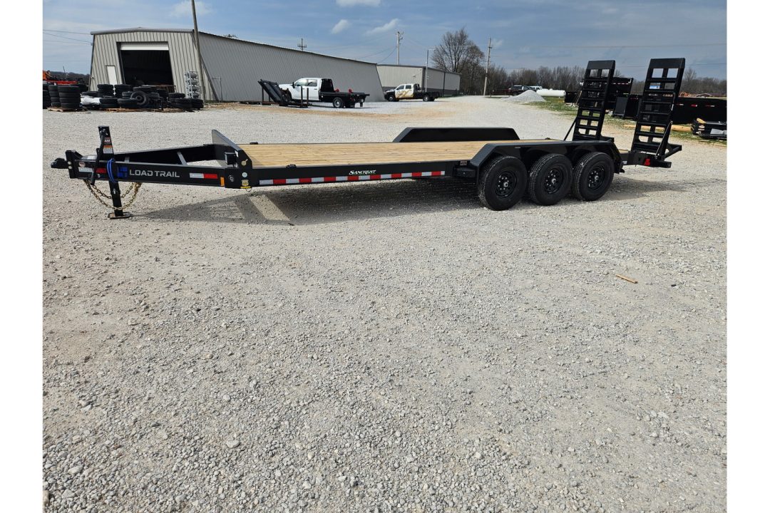 New 2026 Load Trail 83X24 TRIPLE 21K EQUIPMENT HAULER W/14PLY & WIDE STANDUPS
