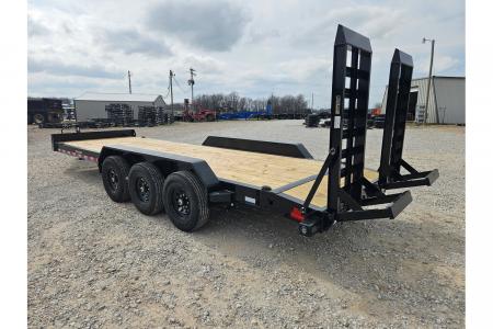 New 2026 Load Trail 83X24 TRIPLE 21K EQUIPMENT HAULER W/14PLY & WIDE STANDUPS