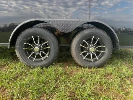New 2026 Rock Solid Cargo 7x16 Tandem 7K Cargo w/ Aluminum Wheels, 7' Interior Height, & .080 Polycore