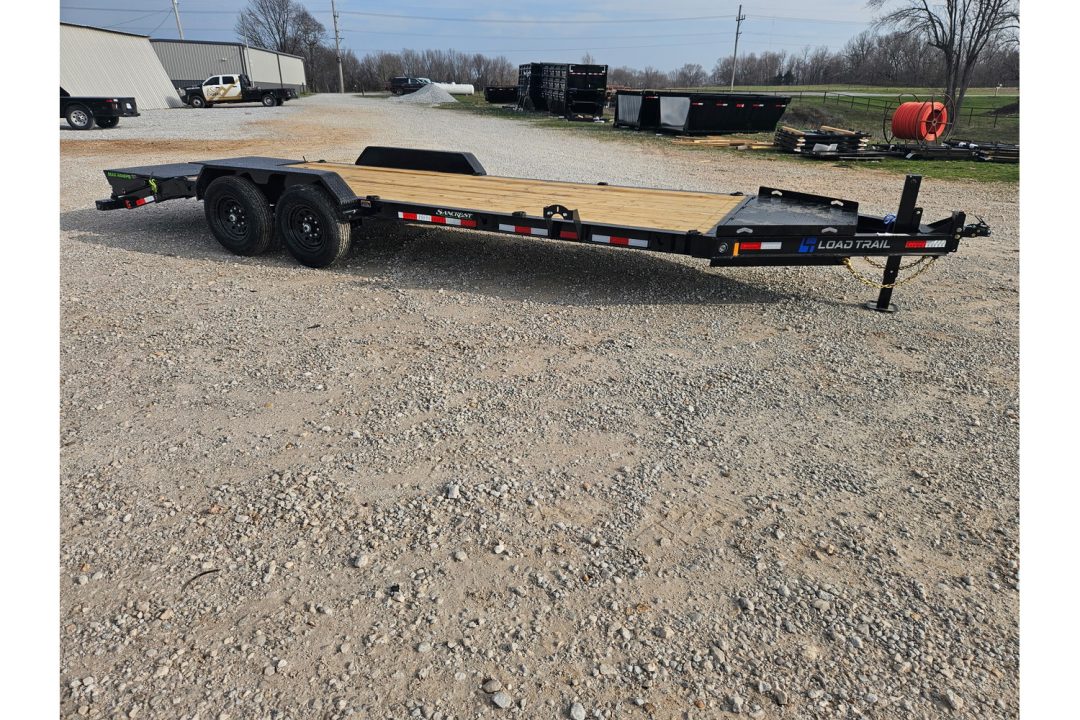 New 2026 Load Trail 83X22 TANDEM 14K EQUIPMENT HAULER W/FULL TONGUE TOOLBOX & MAX RAMPS