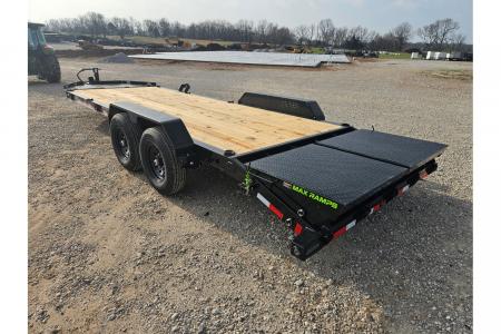 New 2026 Load Trail 83X22 TANDEM 14K EQUIPMENT HAULER W/FULL TONGUE TOOLBOX & MAX RAMPS