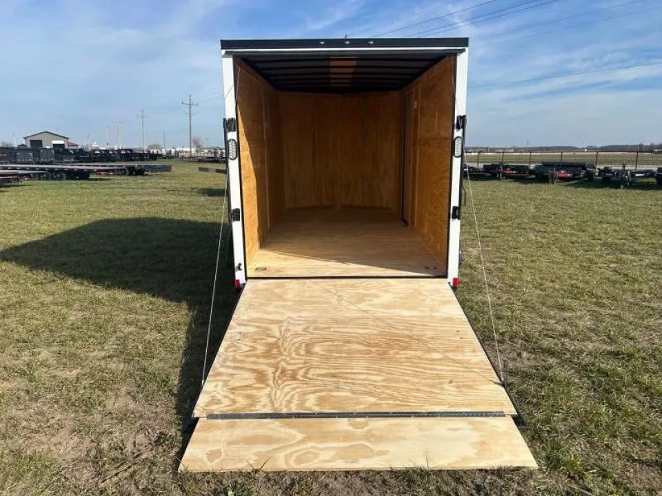 New 2026 Rock Solid Cargo 7x14 TAndem 7K Cargo w/ Ramp Door & 7' Interior Height