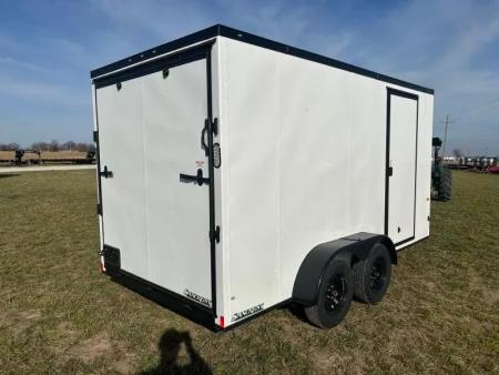 New 2026 Rock Solid Cargo 7x14 TAndem 7K Cargo w/ Ramp Door & 7' Interior Height