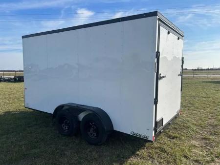 New 2026 Rock Solid Cargo 7x14 TAndem 7K Cargo w/ Ramp Door & 7' Interior Height