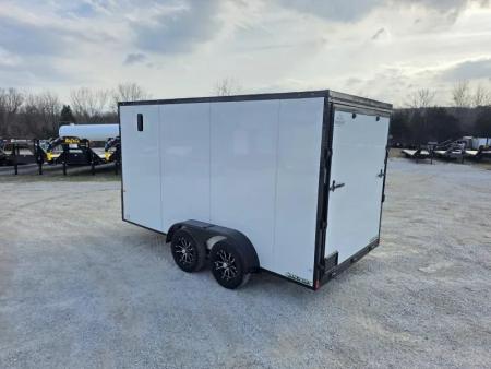 New 2026 Rock Solid Cargo 7x14 Tandem 7K Cargo w/ .080 Polycore, Aluminum Wheels, & 7' Interior Height
