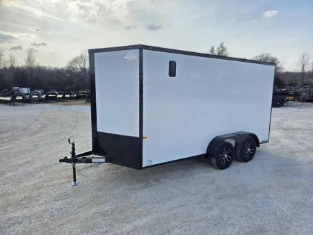 New 2026 Rock Solid Cargo 7x14 Tandem 7K Cargo w/ .080 Polycore, Aluminum Wheels, & 7' Interior Height