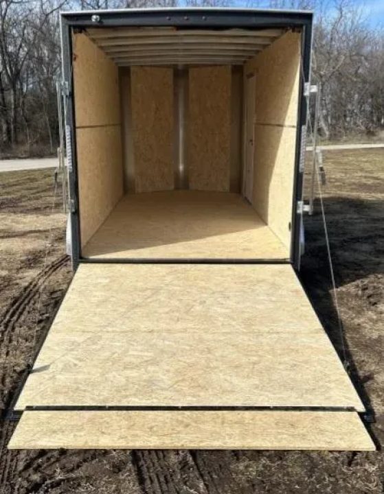 New 2026 H and H Trailer 7 X 14 TANDEM CARGO W/ RAMP DOOR