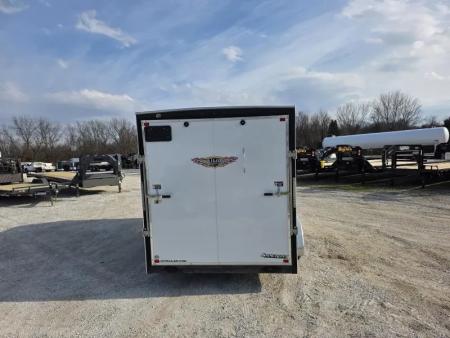 New 2026 H and H Trailer 7 X 14 TANDEM CARGO W/ RAMP DOOR