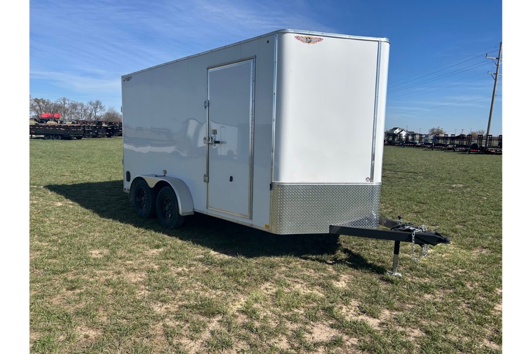 New 2025 H&H 7x14 Tandem 7K Cargo w/ Ramp Gate, 7' Interior Height & .030 Sheeting