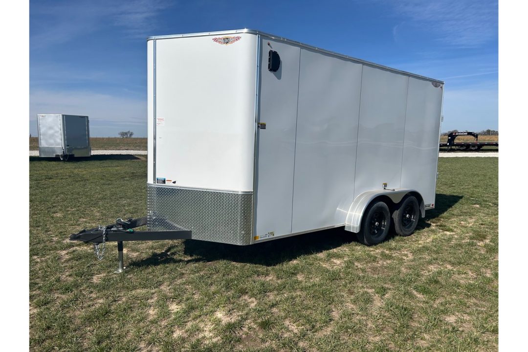 New 2025 H&H 7x14 Tandem 7K Cargo w/ Ramp Gate, 7' Interior Height & .030 Sheeting