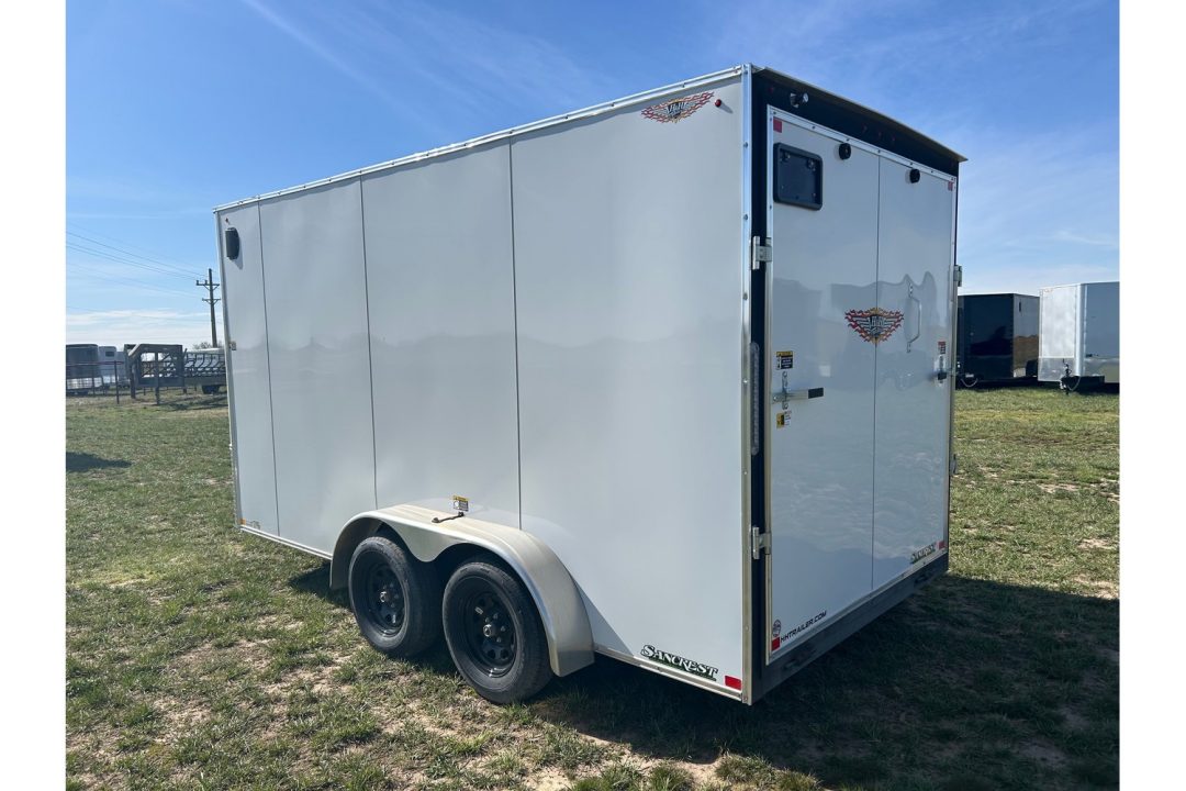 New 2025 H&H 7x14 Tandem 7K Cargo w/ Ramp Gate, 7' Interior Height & .030 Sheeting