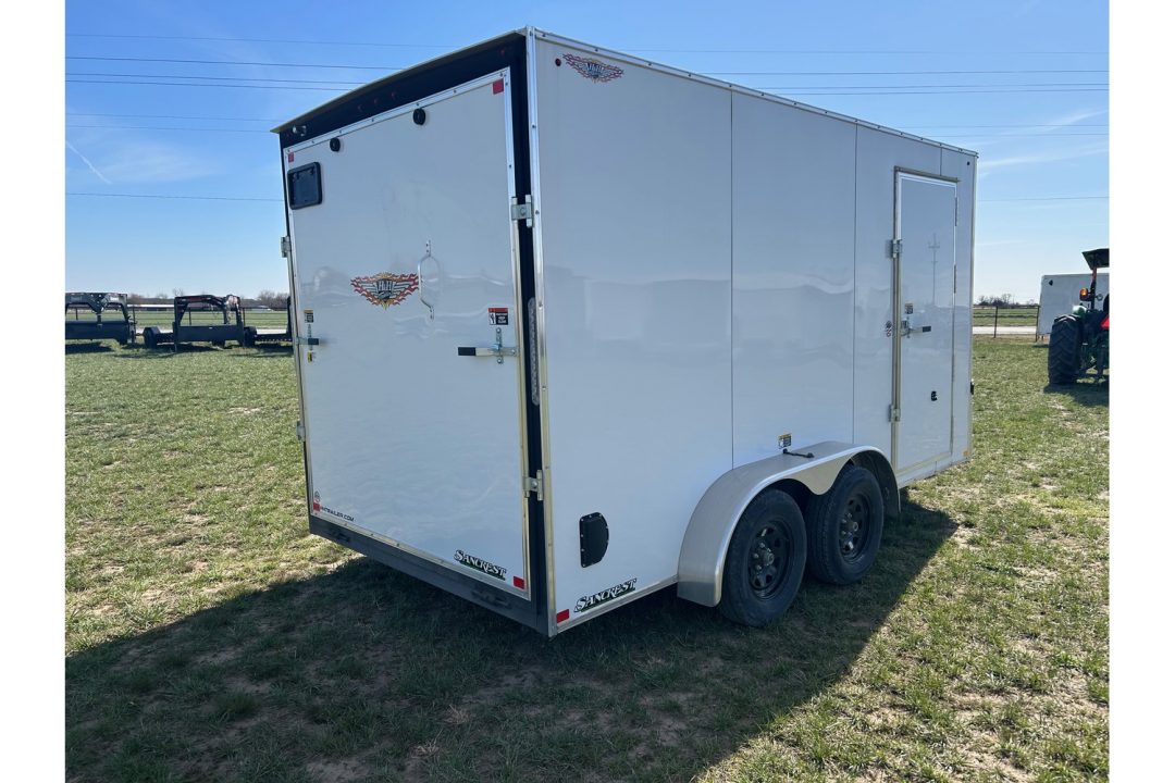 New 2025 H&H 7x14 Tandem 7K Cargo w/ Ramp Gate, 7' Interior Height & .030 Sheeting