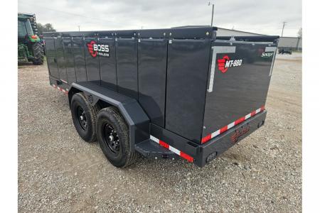 New 2026 Boss 880 GAL. TANDEM 14K FUEL TRAILER W/35FT REEL & 30GPM ENGINE DRIVEN PUMP