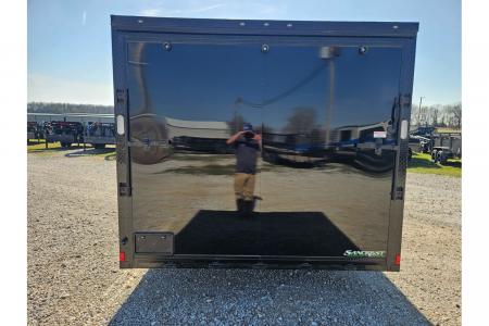 New 2026 Rock Solid Cargo 8.5X20 TANDEM 10K CARGO W/.080 SCREWLESS EXTERIOR 6'6" HEIGHT BLACKOUT TRIM & RAMP DOOR