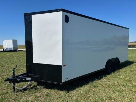 New 2026 Rock Solid Cargo 8.5x20 Tandem 10K Cargo w/ Ramp Door & 7' Interior Height