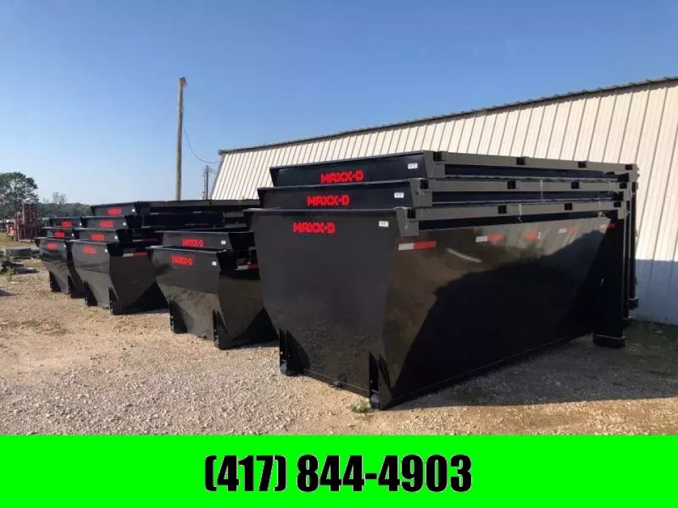 New 2026 MAXX-D 14FT ROLL OFF BIN WITH 6FT SIDES (LIMITED # of BINS AT THIS PRICE)