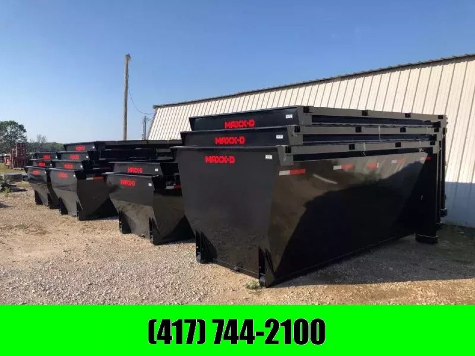 New 2026 MAXX-D 14FT ROLL OFF BIN WITH 6FT SIDES (LIMITED # of BINS AT THIS PRICE)