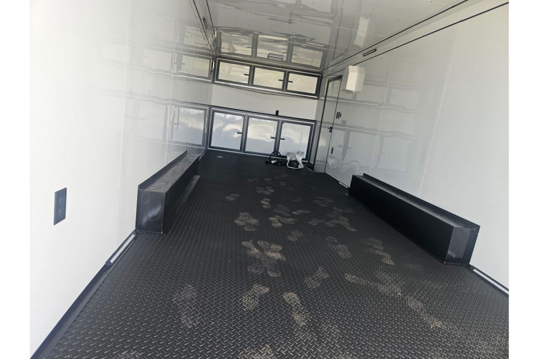 New 2026 Rock Solid Cargo 8.5X24 TANDEM 14K CARGO W/SPREAD AXLE FINISHED INTERIOR RUBBER NICKEL FLOORING 7' HEIGHT & FRONT CAB