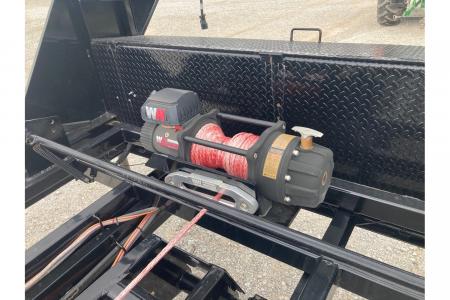 Used 2024 MAXX-D MAXX-D 83X14 TANDEM 18K GN ROLL OFF W/ HYDROJACKS, 22K WINCH, POWER TRAP & WIRELESS REMOTE