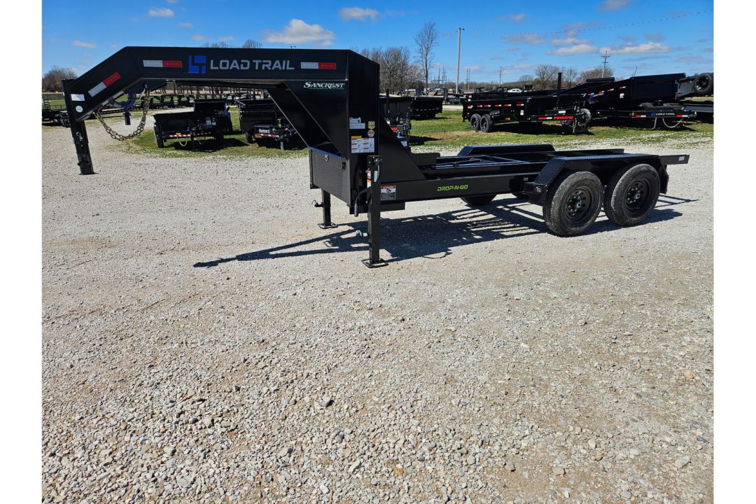 New 2026 Load Trail 83X14 TANDEM 14K GOOSENECK ROLLOFF W/17.5K WINCH
