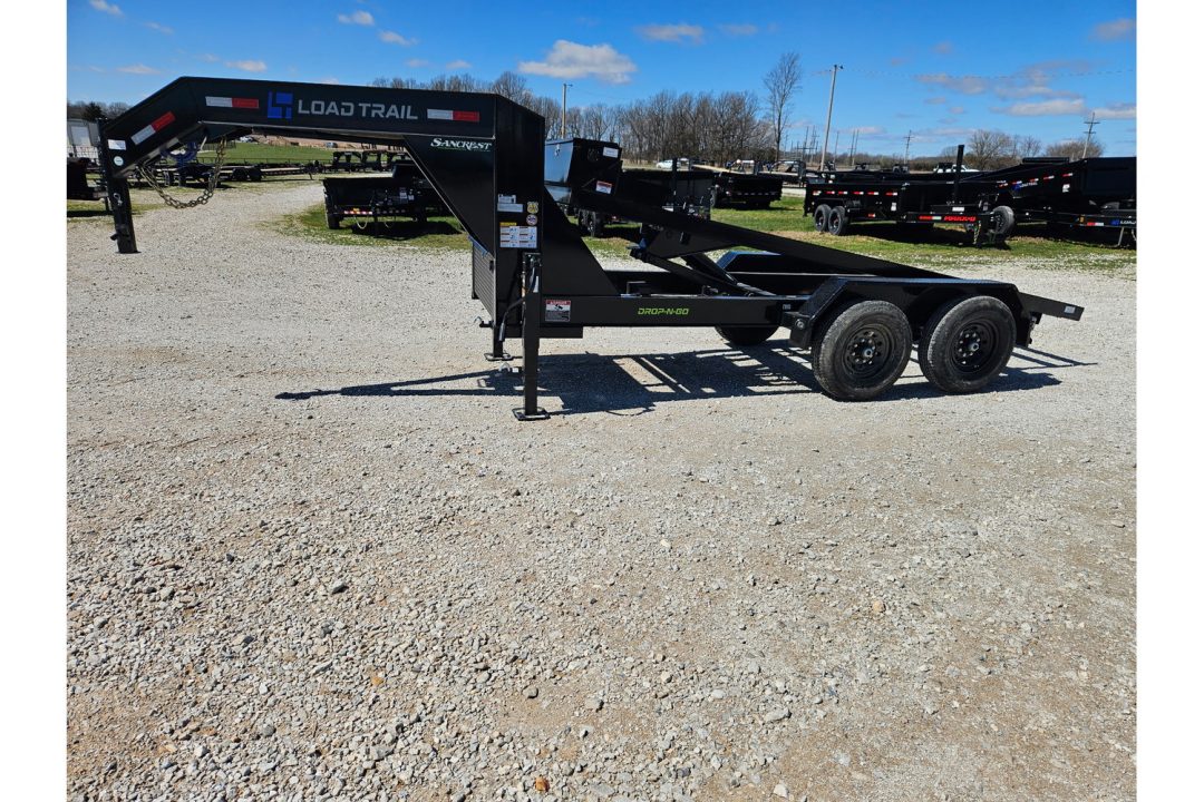 New 2026 Load Trail 83X14 TANDEM 14K GOOSENECK ROLLOFF W/17.5K WINCH