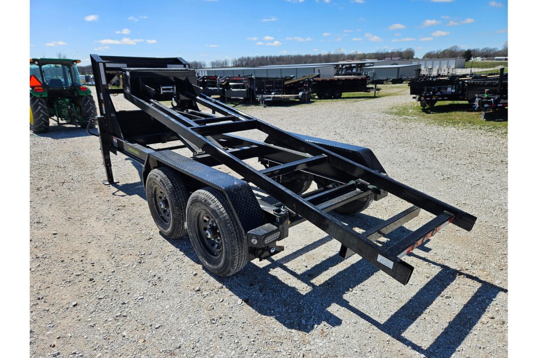 New 2026 Load Trail 83X14 TANDEM 14K GOOSENECK ROLLOFF W/17.5K WINCH
