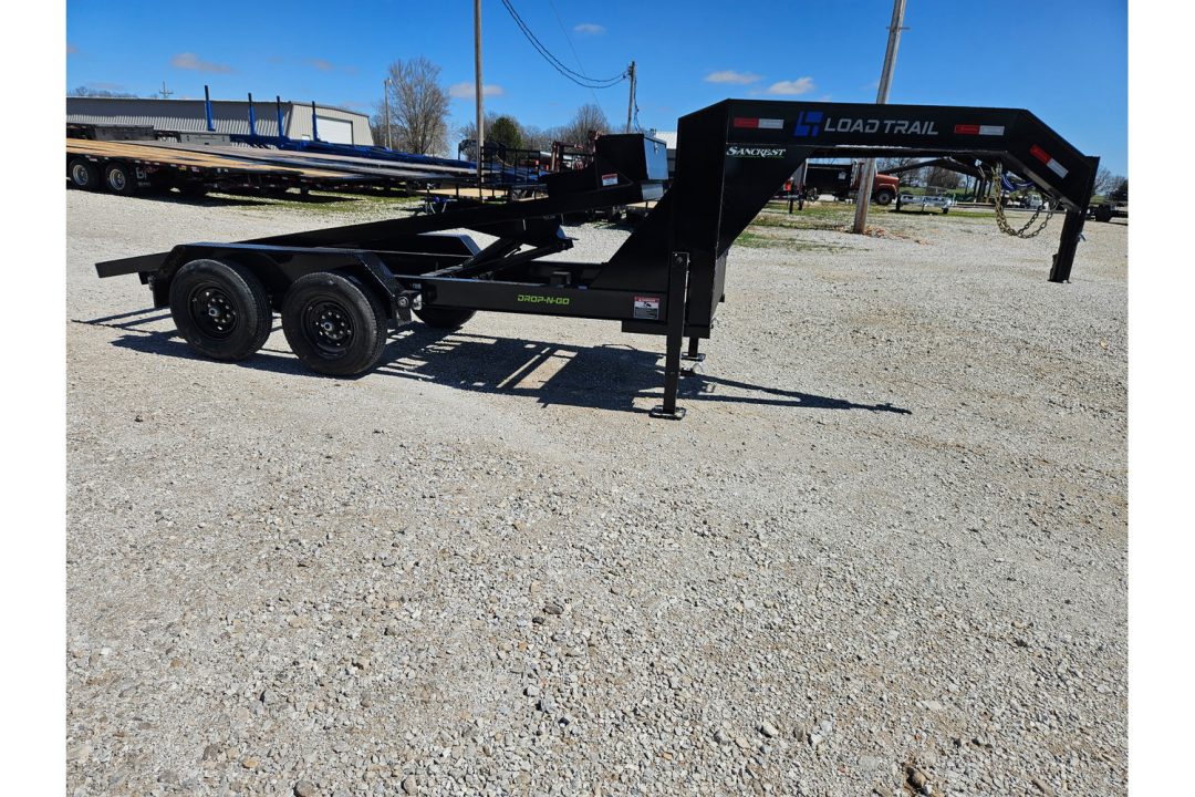 New 2026 Load Trail 83X14 TANDEM 14K GOOSENECK ROLLOFF W/17.5K WINCH