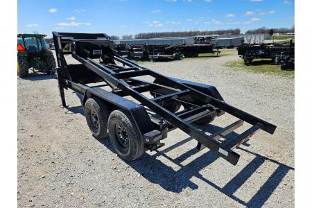 New 2026 Load Trail 83X14 TANDEM 14K GOOSENECK ROLLOFF W/17.5K WINCH