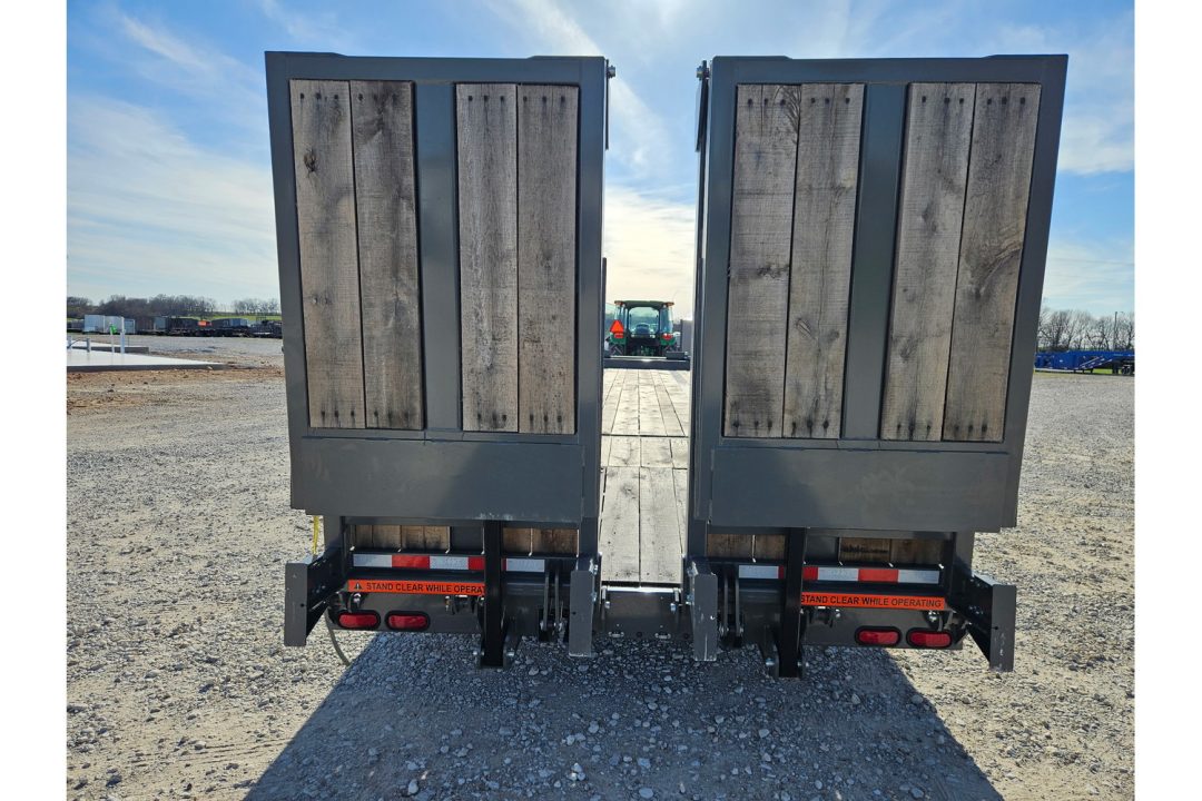 New 2026 Behnke 102X31 TANDEM 45K PINTLE W/22.5K AXLES AIR BRAKES & HYDRAULIC BI-FOLD RAMPS