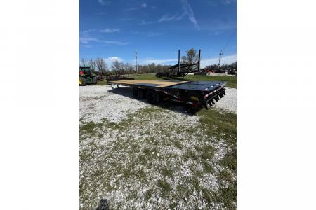 New 2025 Big Tex Trailers 102X25 TANDEM 23.9K DECKOVER PINTLE W/ MAX RAMPS